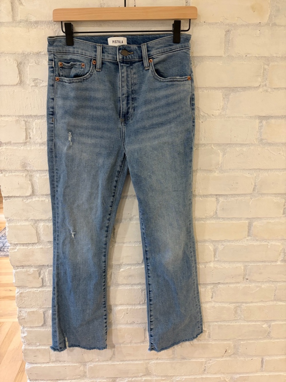 Pistola Lennon High Waist Straight Leg Jeans
(B2)